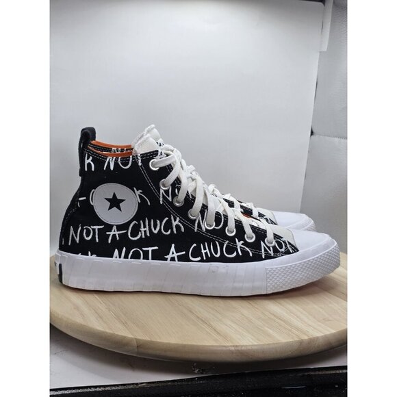 Converse Men's Size 9 Not A Chuck 70 Hi UNT1TL3D Sneakers Black High Top Shoes - Picture 3 of 13